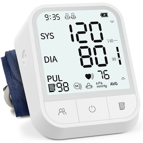 Blood Pressure Monitor Manufacturer - ROHS Certified Digital Upper Arm Automatic 2x99 Memories