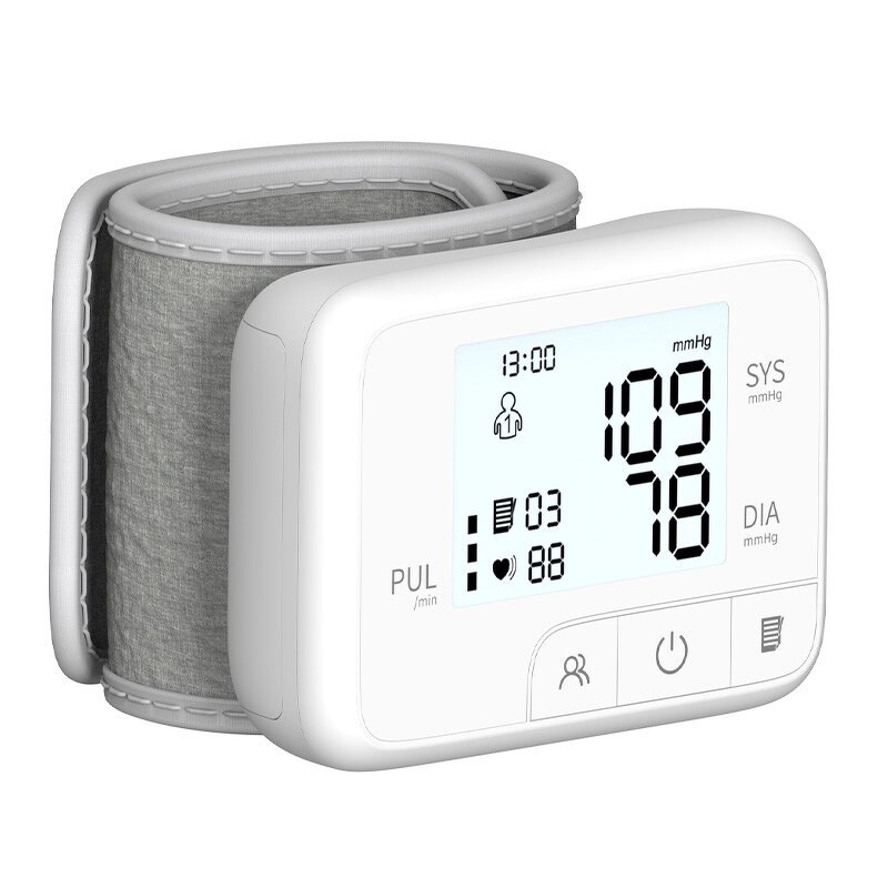 Blood Pressure Monitor Manufacturer - Customized Mini Portable Rechargeable Digital Wrist Microlife Smart
