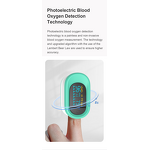 Pulse Oximeter Manufacturer - Portable Fingertip Blood Oxygen SPO2 Rate OLED Display Removable Battery
