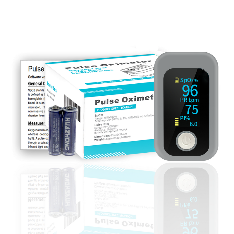 Pulse Oximeter Manufacturer - Large LED Display Adult Finger with Blood Oxygen and Heart Rate