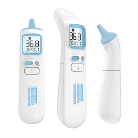 Thermometer Manufacturer - No Touch Digital for Adults Kids Accurate Reading Fever Alarm 2-in-1