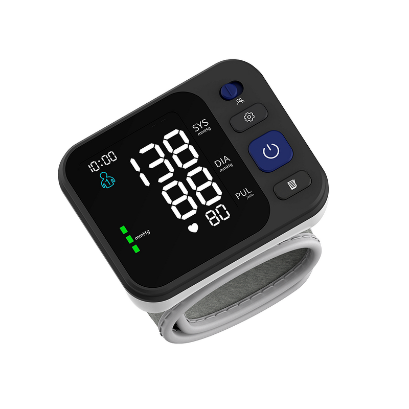 Blood Pressure Monitor Manufacturer - ROHS Certified Electric Wrist Automatic LED Display