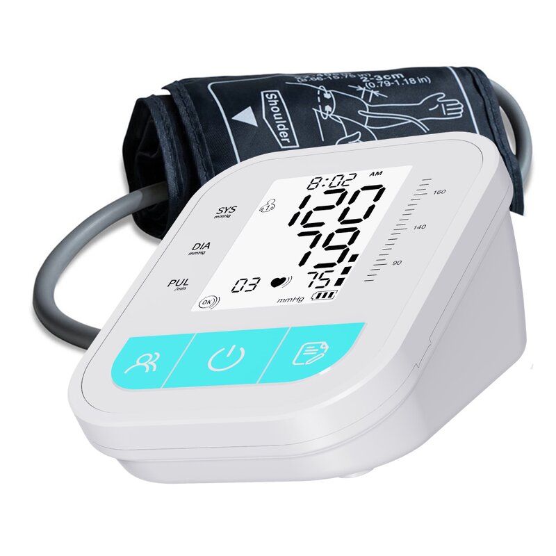 Blood Pressure Monitor Manufacturer - Yuwell Smart Electric Large LCD Display Arm BP Household Medical