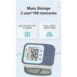 Blood Pressure Monitor Manufacturer - Portable Wrist Digital Sphygmomanometer Automatic with Irregular Heartbeat