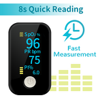 Pulse Oximeter Manufacturer - Portable Fingertip Blood Oxygen SPO2 Pulse Rate Optional Battery Lanyard