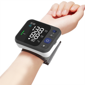Blood Pressure Monitor Manufacturer - Portable Digital Tensiometer LCD Display with Wrist Cuff