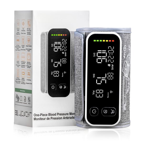 Blood Pressure Monitor Manufacturer - Advanced Home Use Arm Automatic with Large LED Screen