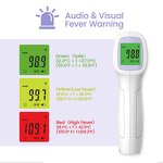 Thermometer Manufacturer - AOJ Electric Powered Infrared Forehead and Ear Medical No-Contact