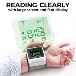 Blood Pressure Monitor Manufacturer - Automatic Electric Digital Wrist Large VA Screen 2*99 Memories