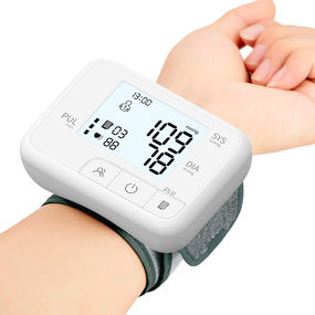 Blood Pressure Monitor Manufacturer - Portable Electric Automatic LCD Display Wrist Digital Class II
