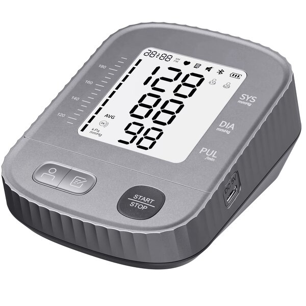 Blood Pressure Monitor Manufacturer - Portable Electric Upper Arm Voice Smart LCD Oscillometric