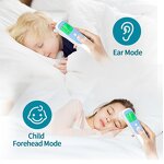 Thermometer Manufacturer - AOJ Fever No Contact Digital Infrared Forehead with Three Color Backlight