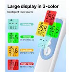 Thermometer Manufacturer - No-Touch Infrared Digital Forehead Touchless Large Display for Adults Babies