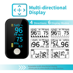 Pulse Oximeter Manufacturer - Yonker Home Digital Sleep Apnea Test Fingertip with High Visibility OLED