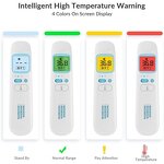 Thermometer Manufacturer - CE 510K Approved Electric Infrared Forehead Ear Non-Contact