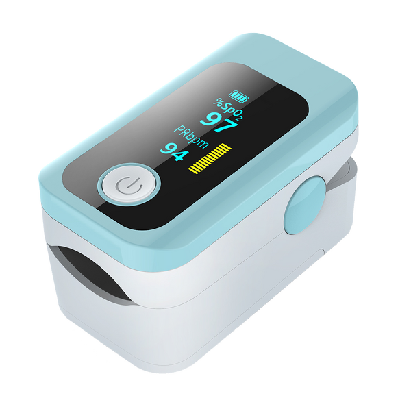 Pulse Oximeter Manufacturer - Portable Fingertip Blood Oxygen SPO2 Pulse Rate Optional Battery Lanyard