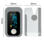 Pulse Oximeter Manufacturer - Large LED Display Adult Finger with Blood Oxygen and Heart Rate