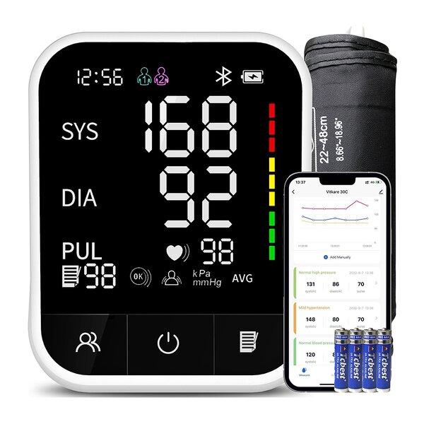 Blood Pressure Monitor Manufacturer - Portable Digital Bluetooth Automatic LCD Electronic Medical