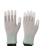 ESD Gloves Manufacturer - OEM Custom Logo Anti-Slip for Electronic Components Protection