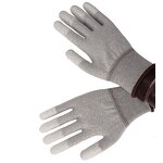 ESD Gloves Manufacturer - OEM Custom Logo Anti-Slip for Electronic Components Protection
