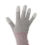 ESD Gloves Manufacturer - High Dexterity 13G PU Top Fit for Electronics Manufacturing and Assembly