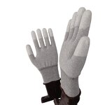 ESD Gloves Manufacturer - Eco-friendly Large L Size 9 PU Top Fit for Handling Semiconductors