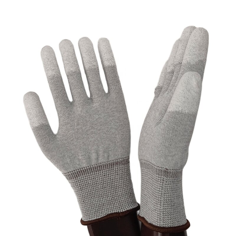 ESD Gloves Manufacturer - Abrasion Resistance Polyester for Mining Industry Use/Medical Equipment Assembly