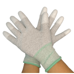 ESD Gloves Manufacturer - High Dexterity 13G PU Top Fit for Electronics Manufacturing and Assembly
