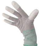 ESD Gloves Manufacturer - CE EN388 Conductive for Automotive Electronics Installation