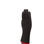 PU Coated Protective Work Gloves Manufacturer - Reusable 13G Black Polyester/Nylon Liner