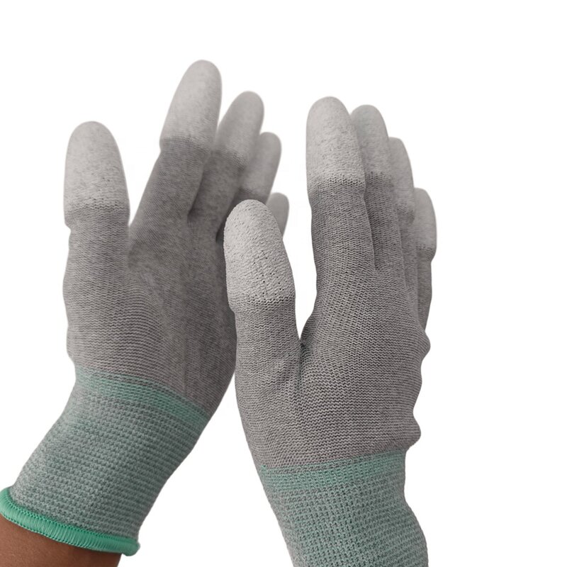 ESD Gloves Manufacturer - CE EN388 Conductive for Automotive Electronics Installation