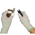 ESD Gloves Manufacturer - High Dexterity 13G PU Top Fit for Electronics Manufacturing and Assembly