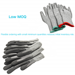 Cut Proof Gloves Manufacturer - Machine Washable HPPE for Sharp Metal Sheets Handling in Factories
