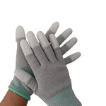 ESD Gloves Manufacturer - EN 61340 Compliant PU for Laboratory Use Precision Handling