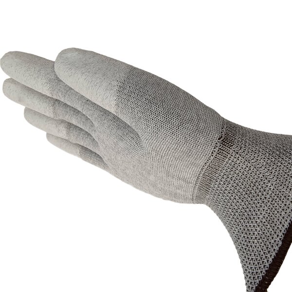 ESD Gloves Manufacturer - EN 61340 Compliant PU for Laboratory Use Precision Handling