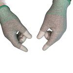 ESD Gloves Manufacturer - EN 61340 Compliant PU for Laboratory Use Precision Handling