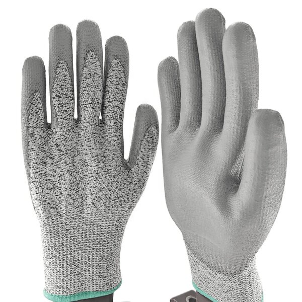 Cut Proof Gloves Manufacturer - Machine Washable HPPE for Sharp Metal Sheets Handling in Factories