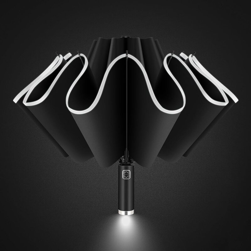 Folding Umbrella Manufacturer - Multi Color Custom Logo 3 Folding Automatic Sun and Rain for Outdoor