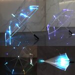 LED Umbrella Manufacturer - Automatic Open & Close 7 Color Changing Personalized Business Gifts