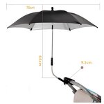 Stroller Umbrella Manufacturer - China Supplier 16inch Sun Type