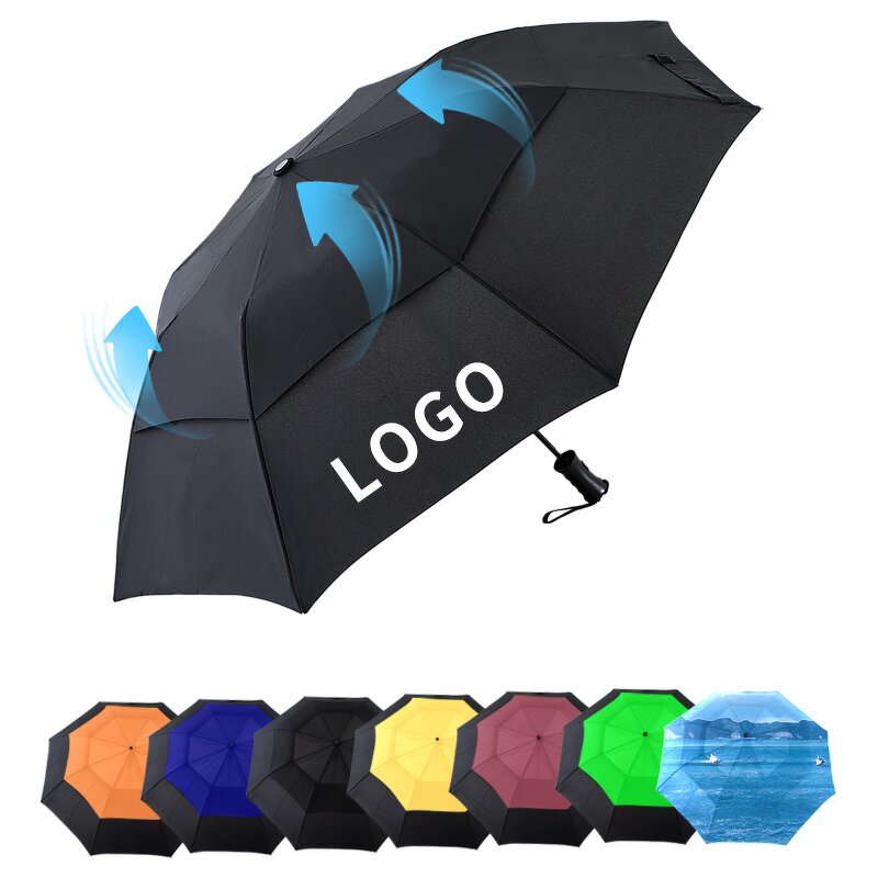 Folding Umbrella Manufacturer - 21 Inch Customised 2 Fold Extra Large Shelf Folding 24 Inch