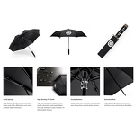 Samurai Umbrella Manufacturer - Chinese Supplier Custom Foldable Minimalist Iron Tube Metal Frame Rain Black Samurai Sword