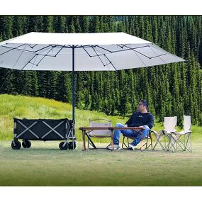 Garden Wagon Manufacturer - OEM Outdoor Portable Collapsible Folding Camping Cart with Logo