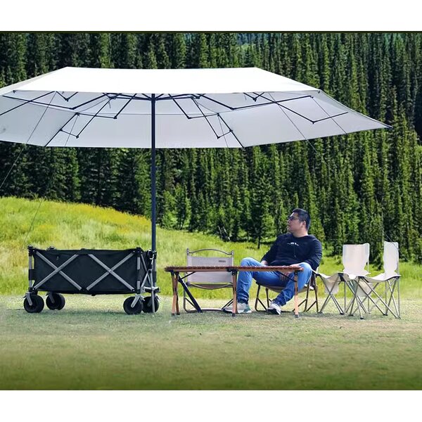 Garden Wagon Manufacturer - OEM Outdoor Portable Collapsible Folding Camping Cart with Logo