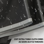 LED Umbrella Manufacturer - 8K Auto-Function Folding Swivel Handle Coating Night Travel Flashlight Custom Logo