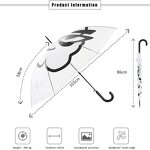 Stick Umbrella Manufacturer - New Design Custom Printing Strong Windproof Transparent with Lovely Pattern