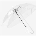 Golf Umbrella Manufacturer - Good Price Transparent Big Size 30inch Clear Poe/Pvc Windproof