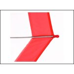 Umbrella Manufacturer - Manual 23" Dome Solid Red Edge Coated Japanese Transparent Custom