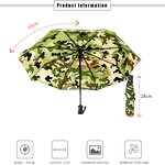 Umbrella Manufacturer - Wholesale Fully Automatic Strong Waterproof UV Sunny and Rainy 3 Folding with Logo