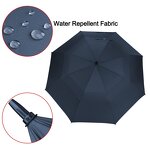 Golf Umbrella Manufacturer - 2025 30-Inch Waterproof with Double Canopy for Golf Enthusiasts